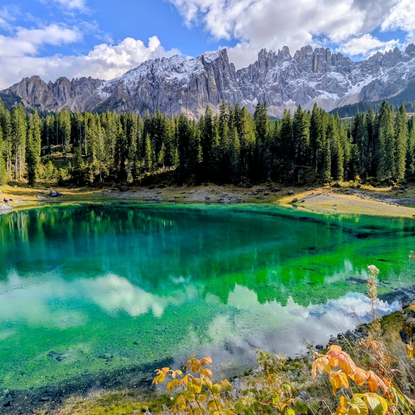 There's beauty everywhere in the magical dolomites. This incredible lake was just off the side of the road.
#italy🇮🇹❤️ #dolomites #customvacation #gosomewhereamazing