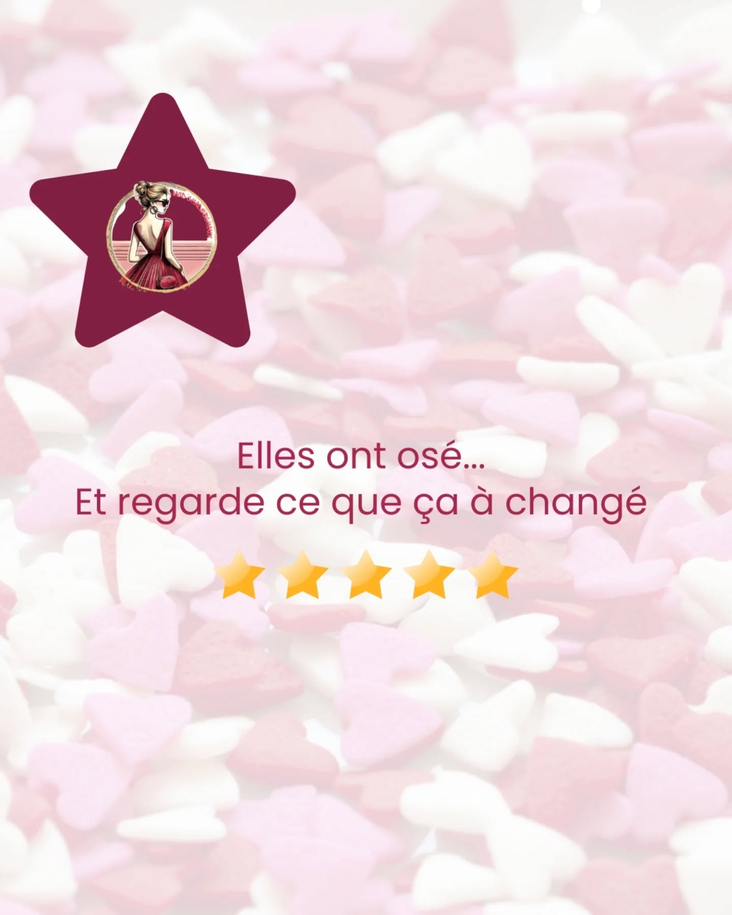 ✨ Elles ne parlent pas seulement des vêtements...
Elles parlent de confiance.
Elles parlent d'oser.
Elles parlent de ce moment où tu te regardes autrement.
Chez MOD'Chadeschoux, on ne t'habille pas juste pour "être tendance" !
On t'aide à t'aimer dans ce que tu portes ♥️
Du 34 au 50, chaque silhouette a le droit de briller.
Et si toi aussi tu te laissais surprendre par une coupe, une couleur, une pièce que tu n'aurais jamais osé essayer ❓🥰
💌 Dis moi en commentaire :
Est ce que tu as déjà été surprise par une pièce que tu pensais ne pas pouvoir porter ?!
.
.
👉 Enregistre ce post pour te rappeler que tu peux oser.
👉 Envoie le à une amie qui doute encore d'elle.
👉 Ou viens me voir au showroom pour vivre l'expérience 🔥
.
.
.
#confianceensoi #modefemme #modeinclusive
#du34au50 #modchadeschoux