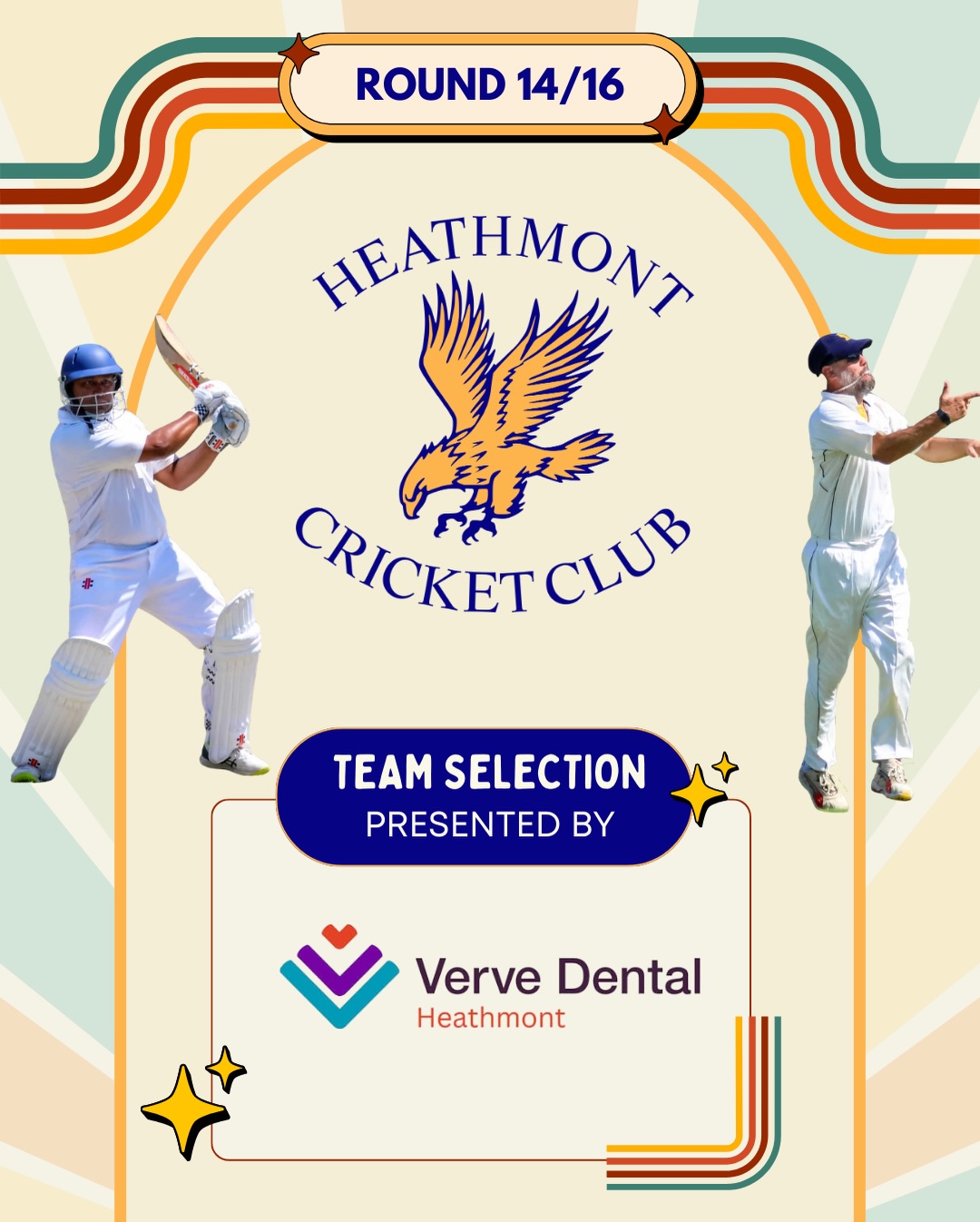 🏏 TEAM SELECTION 🏏
A huge weekend ahead as our 1st XI, 2nd XI, 3rd XI & Women’s sides play their final round of the season. One last push to finish strong and carry momentum where it matters most. 💪
Our 4th, 5th & 6th XI still have two rounds remaining, with plenty to play for as the season winds down.
Special mention to @boggerss_ , who will captain the 5th XI for the first time this weekend, a well-deserved opportunity and a proud moment. 👏
#heathmontcricket #themightymontas #teamselection #localcricket #cricketcommunity