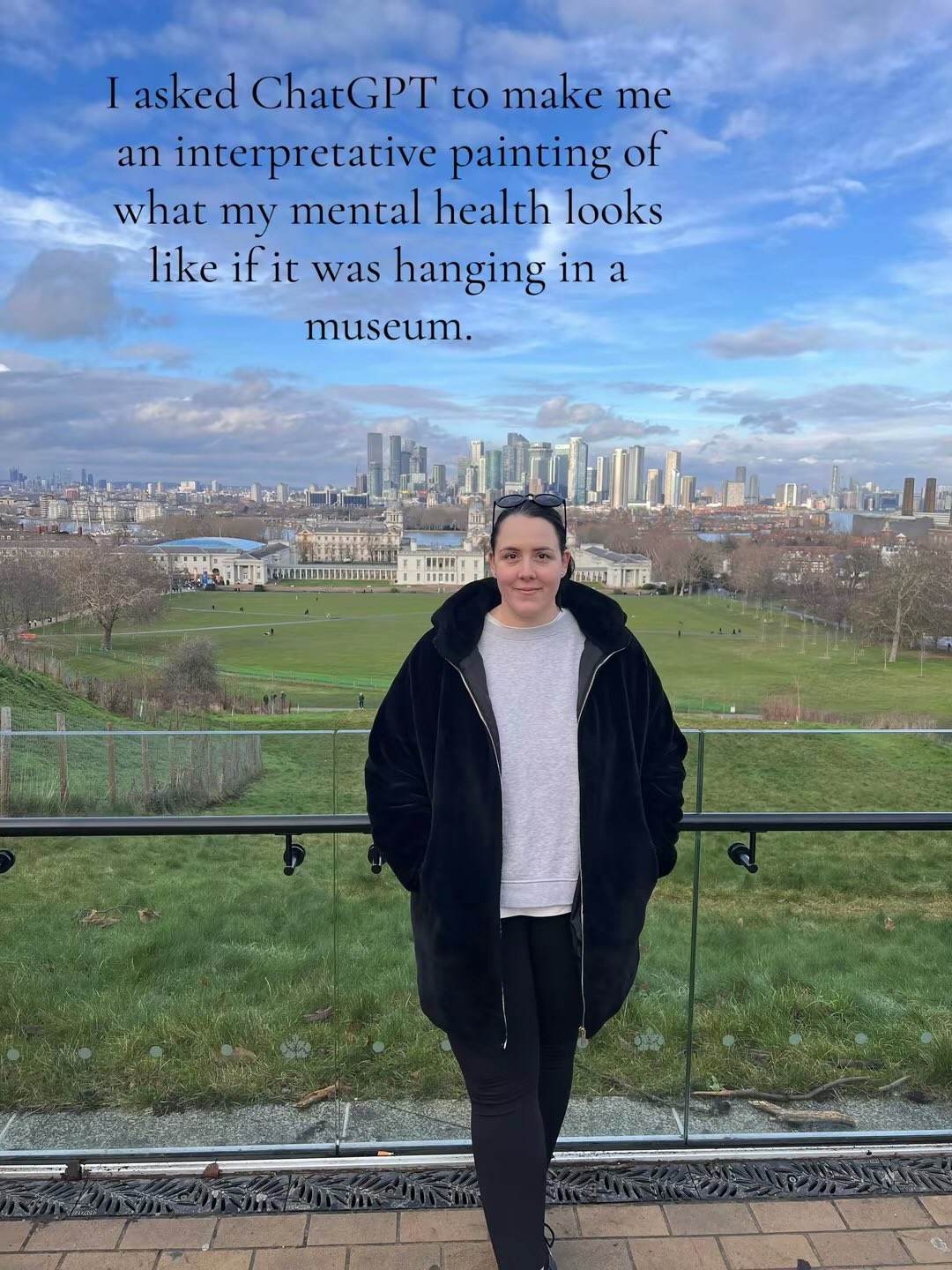 ‘A portrait of a woman who learned to survive intensity, turned awareness into insight, and is still negotiating the space between ambition and inner peace’ - so deep.