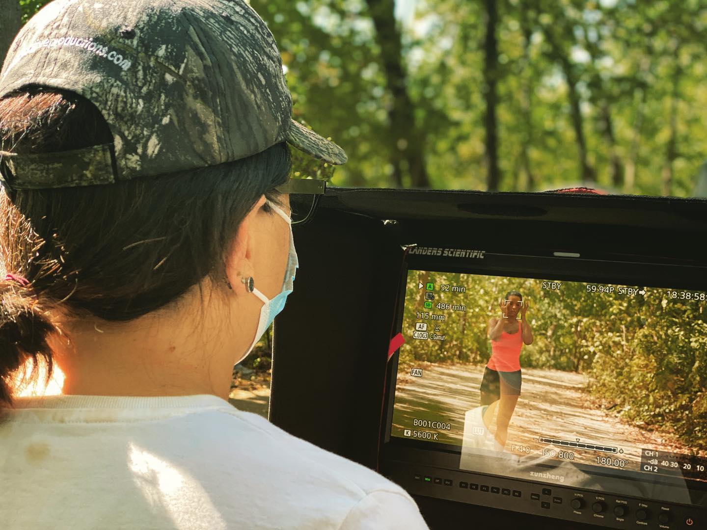 Keeping an eye on things.