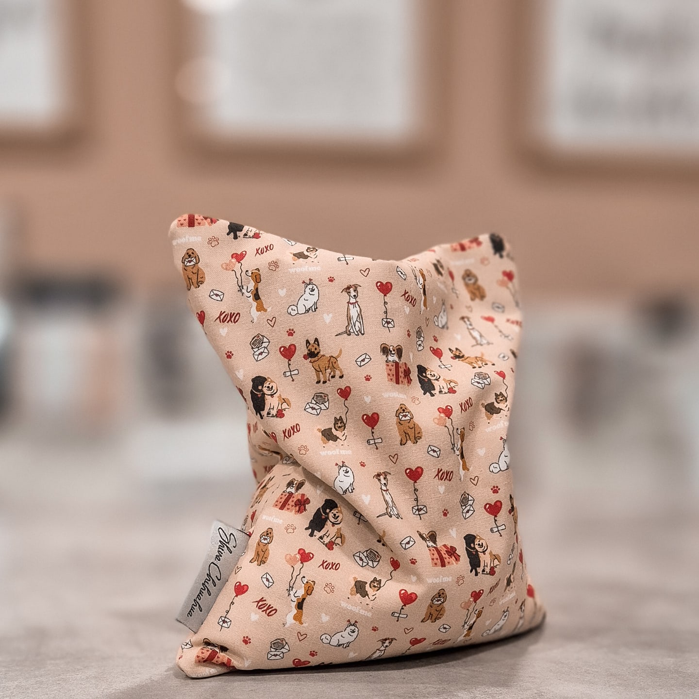 Wunderprodukt Dinkelkornkissen ❤️ sowohl als Kühl- als auch als Wärmekissen verwendbar 🥰