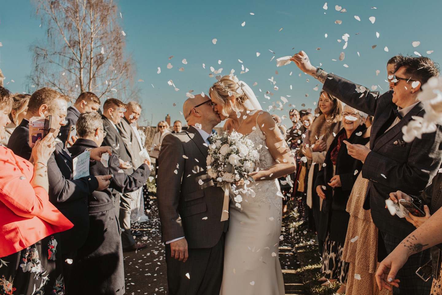 Ellie & Phil 🤍
Married on Valentine’s Day and even the weather understood the assignment - Blue skies (finally!). There was happy tears, and so much love celebrating yesterday.
Honestly one of the sweetest couples inside and out, I was fully reduced to tears during the speeches 🥲
Another gorgeous day at the beautiful @donington_park_farmhouse, plus my first church wedding in a long time at Ratby Church which made it extra special! The orchestra was amazing!!
Cannot wait to send these two their full gallery ✨🤍
Venue - @donington_park_farmhouse
Hair Artist - @katiemorleymakeup
Bridesmaid dresses - @everprettyofficial
Church - ratbychurch
Orchestra @ratbyband
DJ @stardustweddingsandevents
Photobooth @not.so.candid
Decoration @moonstruckeventhire
Tesla car @falconweddingcars