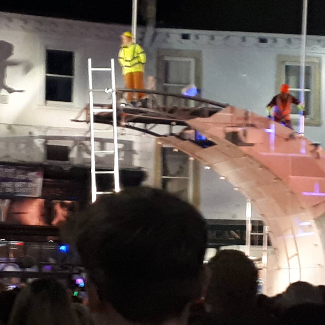 #bridge #imagineerproductions amazing poerformance art