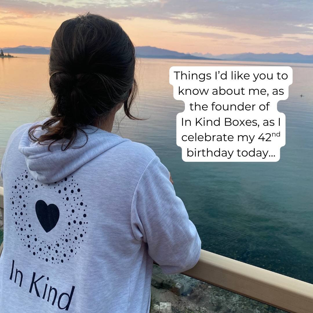 Bits and pieces of my founder story mixed in with some fun facts if you will ☺️
Is there anything here that you didn’t know, or surprises you? 🤔
What birthday traditions does your family have?
#femalefounder #inkindboxes #momonamission