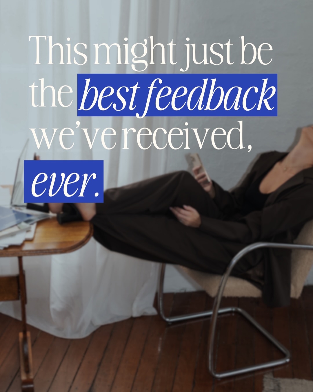 There’s positive feedback and then there’s this 🏀
Nothing but net.