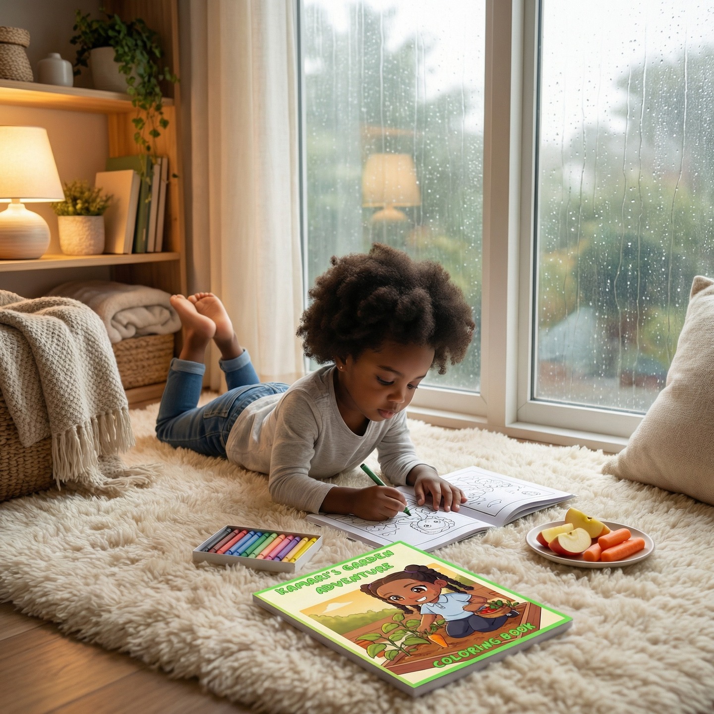Rainy days call for colorful adventures. 🌧️✨
Stuck inside? No problem. Kamari’s Garden Adventure brings the sunshine to you! 🌻 Whether it's tracing shapes or solving puzzles, it’s the perfect way to turn a gloomy afternoon into a creative escape. 🖍️
Grab your copy at the link in bio!
#RainyDayActivities #CozyVibes #KamarisGardenAdventure #ScreenFreeFun #VonDykePublishing