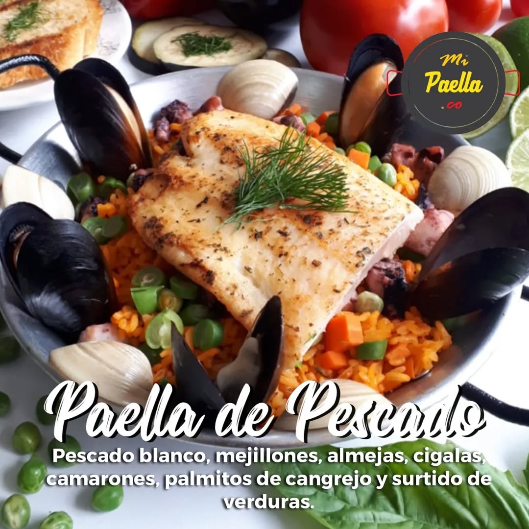 miPaella.co están elaboradas con los mejores productos importados de España. Nos especializamos en la cocina de mercado mediterránea, dando a nuestras paellas y arroces un toque muy especial, muy sabroso y único.
Pregunta por nuestras especialidades, para eventos.
#Paella #bogotadomicilios #chía #cajicá #paellachia #paellacajica #paellabogota #mipaella #fiestaempresarial #findeaño #cenanavidad #cenafindeaño #paellamarinera #mariscos #paelladepescado #comer #saludable #healty #food #nutricional #balanceado #ligero #bogota #domiciliopaella