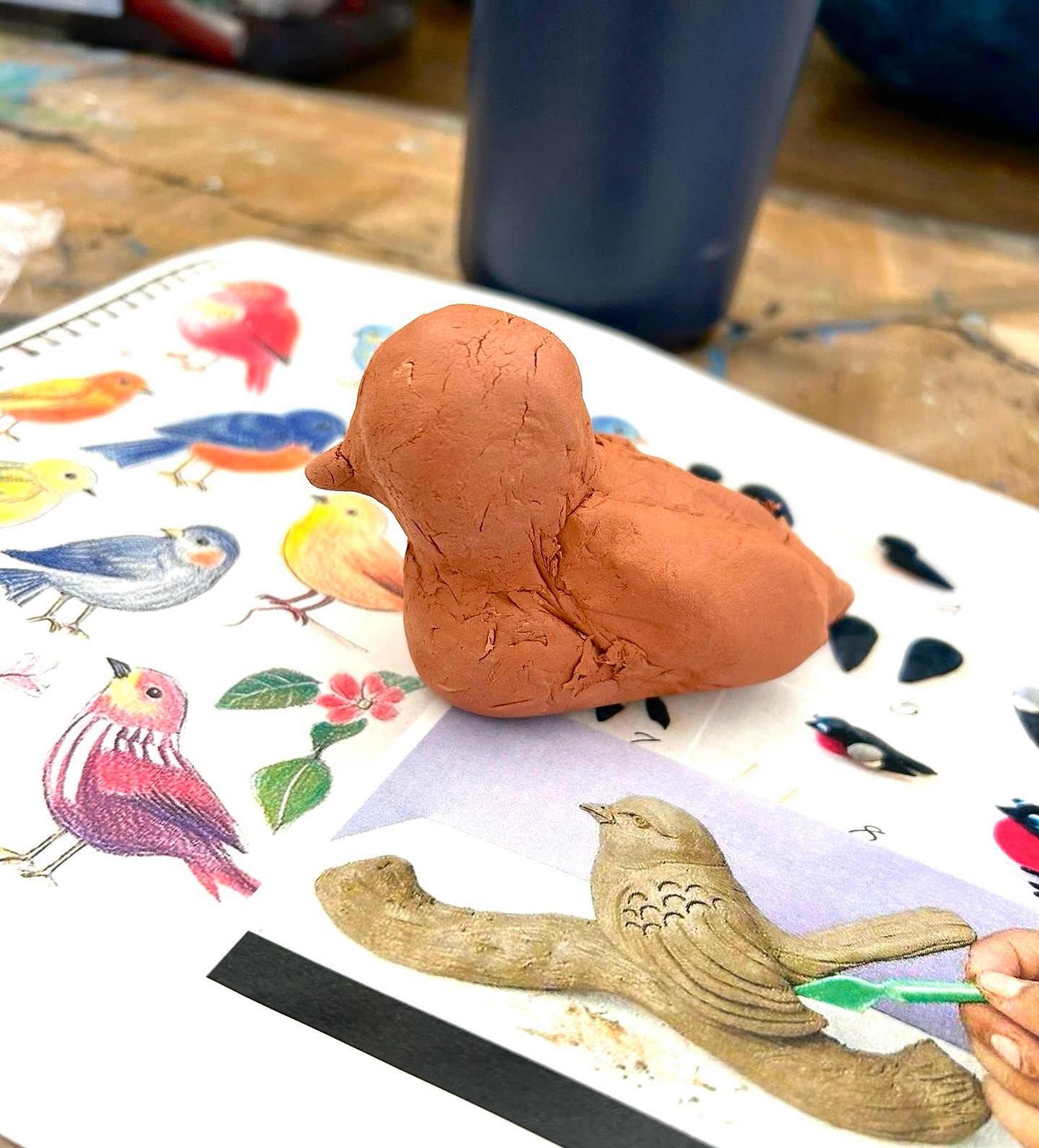 3D Clay Birds 🦜✨ Part 1
Our talented infants have been exploring the wonderful properties of clay while diving into the world of 3D art. Working carefully on form, shape, and pattern, they’ve brought their beautiful birds to life!
From shaping terracotta clay to focusing on colours and patterns, each child created their own unique feathered friend. We are so proud of their creativity and imagination — well done, infants! 👏🎨
They are still a work in progress, with the final pieces coming soon 🕊️
Stay tuned for part 2 🦜✨
#ArtClassLondon #ArtWorkshopLondon #Londonmums #ThingstodoLondon LondonActivities