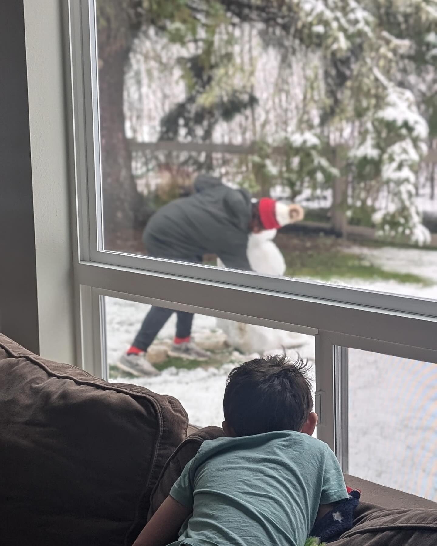 This is what kindness looked like yesterday at Bridge…a 12-year-old older resident saying yes to building a snowman for a 5-year-old resident who is sick and can’t go outside.
Kids who have suffered some of the worst treatment can be some of the kindest, most beautiful humans around because they know what it feels like to want something good to happen in your life…and the incredible courage it takes to dare to ask for that goodness…and watch it unfold.
Today we celebrate these two remarkable kids and every child who dares to show up for themselves and for others…who refuses to give trauma the last word in their lives…who dares to ask for goodness to happen and willingly makes that goodness happen for others.
The natural responses to mistreatment call for a child to either completely shut down or to build a wall so high around them that no harm can ever touch them again.
Yesterday, these courageous kids went beyond what came naturally and dared to hope and believe in something better.❤️🙏
#snowman
#daretodream
#fosteringhope
#traumacare