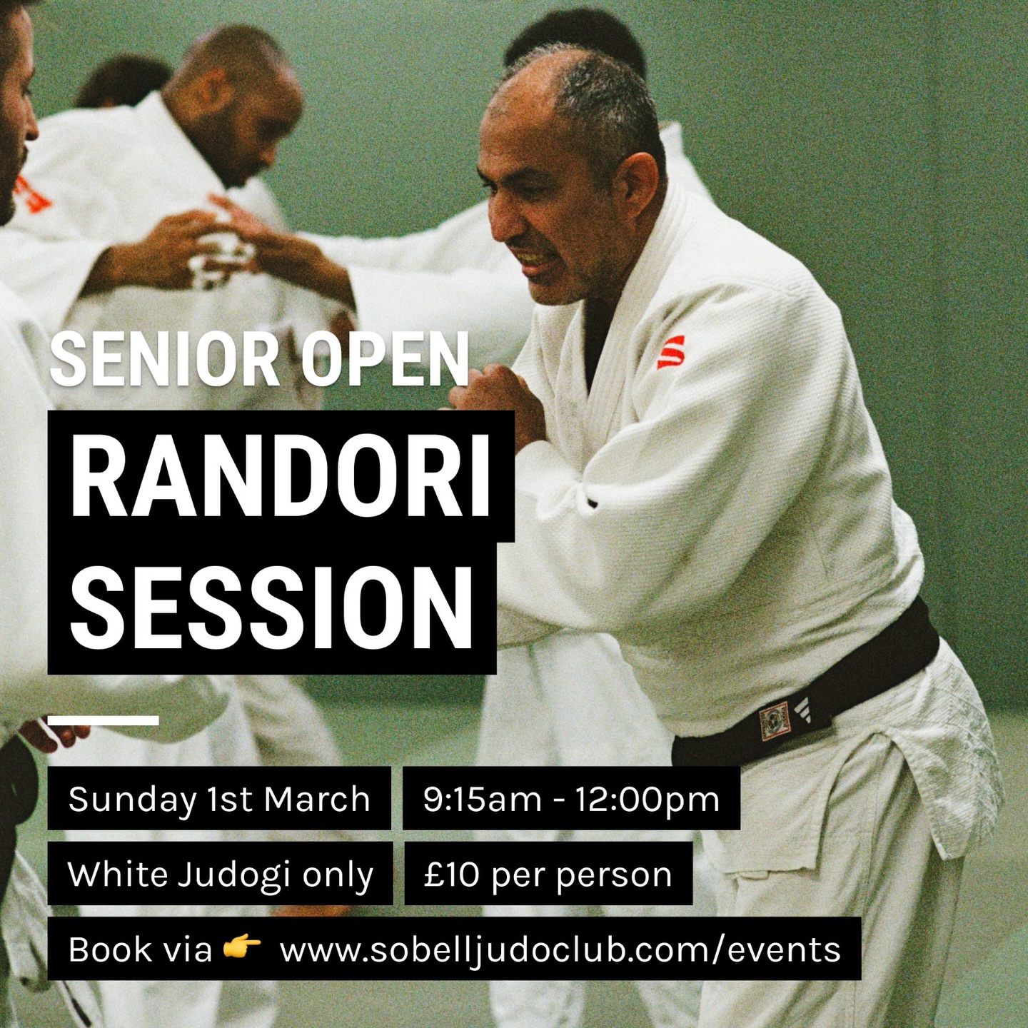 Next randori is on Sunday 1st March! Open to all associations ✨