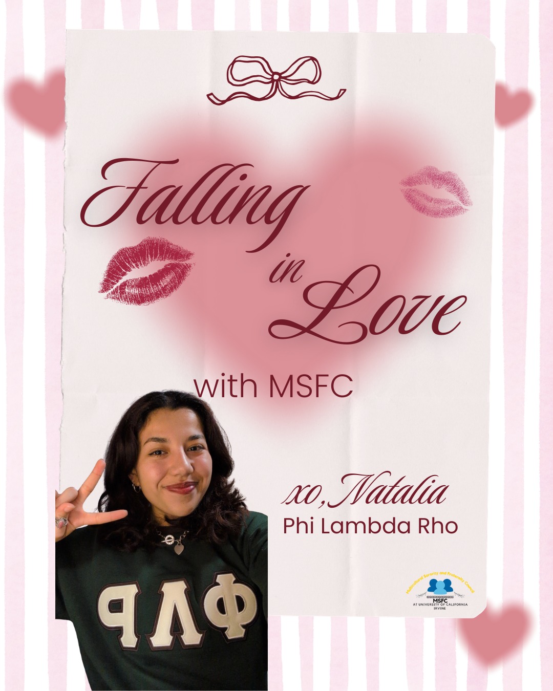 Falling in love with MSFC
⋆。💌°✩ ──────
#msfc #sorority #fraternity #irvinemsfc #sfl #irvinesfl #uci #ucisfl #ucimsfc #irvine #universityofcaliforniairvine
#valentinesday
