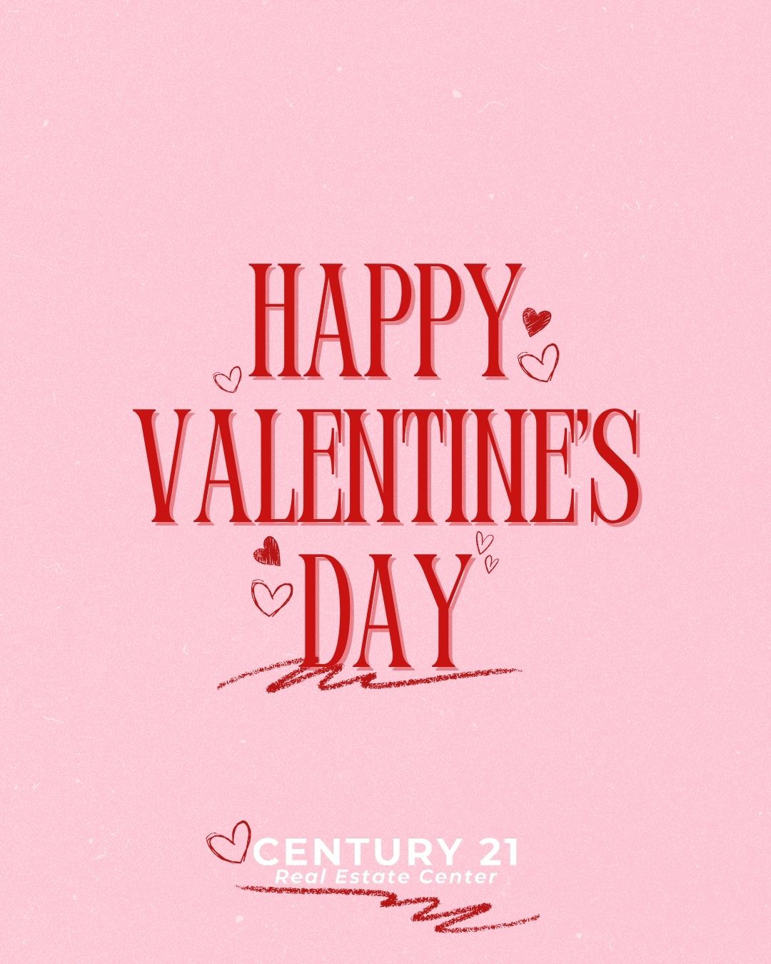 💘 Happy Valentine’s Day from all of us at CENTURY 21 Real Estate Center!
Today’s a great day to spread love — in your home and beyond.
#ValentinesDay #SpreadLove #CENTURY21RealEstateCenter #HeartAndHome