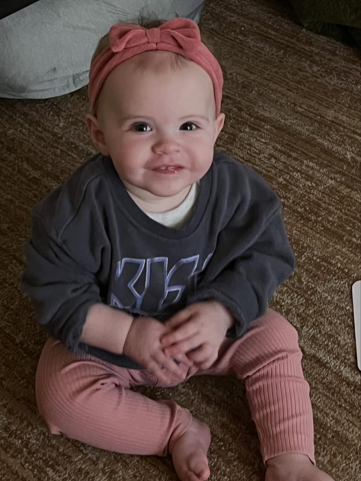 Feb 18 my sweet, precious adorable niece. You turned ONE YEAR OLD!
I cannot express how grateful I am to get to be your aunt. You aren’t only the CUTEST and most precious baby in the world, you are growing into the most aware, astute, smart little nugget. You are calm, patient, and intuitive. I’ve watched you take in the world around you and make milestones each time I’ve had the pleasure of being with you.
I love your snuggles and your willingness to go along with me when we listen to tons of music and do “school of rock”. You love rhythm and clapping and hitting drums and the tambourine and shakers. You already speak the universal language of music.
Your smirk smile makes me think you are way ahead of where we all think you are. You know the secrets of the universe and we are all just playing catch up with you. You know what you want and need and your joy guides us all to follow your lead. You are such a calm, centered baby, which is credit to you but also your incredible, caring, patient parents. You are on your way.
I can’t believe you are already ONE! One year. I can’t wait to spend more time with you and watch you grow. I was so sad to leave you the last time I visited. I felt a bond with you that goes beyond just simple care and connection. I felt you see me, and somehow understand I am your auntie.
I will ALWAYS be there for you. Lookin forward to seeing you again my sweet little muffin bean. Happy birthday.
To your mom and dad, you are both AMAZING PARENTS and amazing humans. Becoming a parent is no simple task, it is the most sacred challenging journey, and I see you both handling it with grace and resilience. I am in awe of you!
Happy birthday Rowan Ember! May your sweet ember burn for 100 more.
Love, auntie Hannah