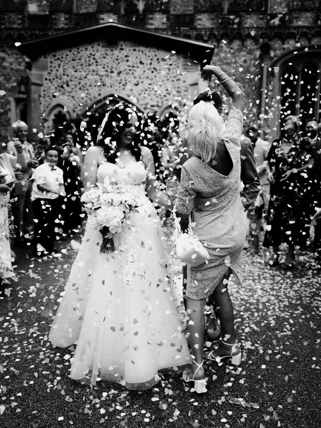 Auntie for the confetti win!