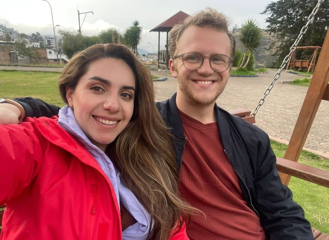 My son Scott’s time in the Peace Corps is coming to an end in a couple of months but his time in Ecuador is not. I’m happy to announce that he is engaged to his sweetheart Paulina and after a brief visit home, he’ll be returning to Ecuador to stay. The wedding will be sometime later on this year. ❤️❤️
And for anyone who is counting…yes that’s THREE of my kids engaged at once. Blessings overflowing - and I’ve now signed up for Duolingo to try to learn Spanish. Wish me luck 😂