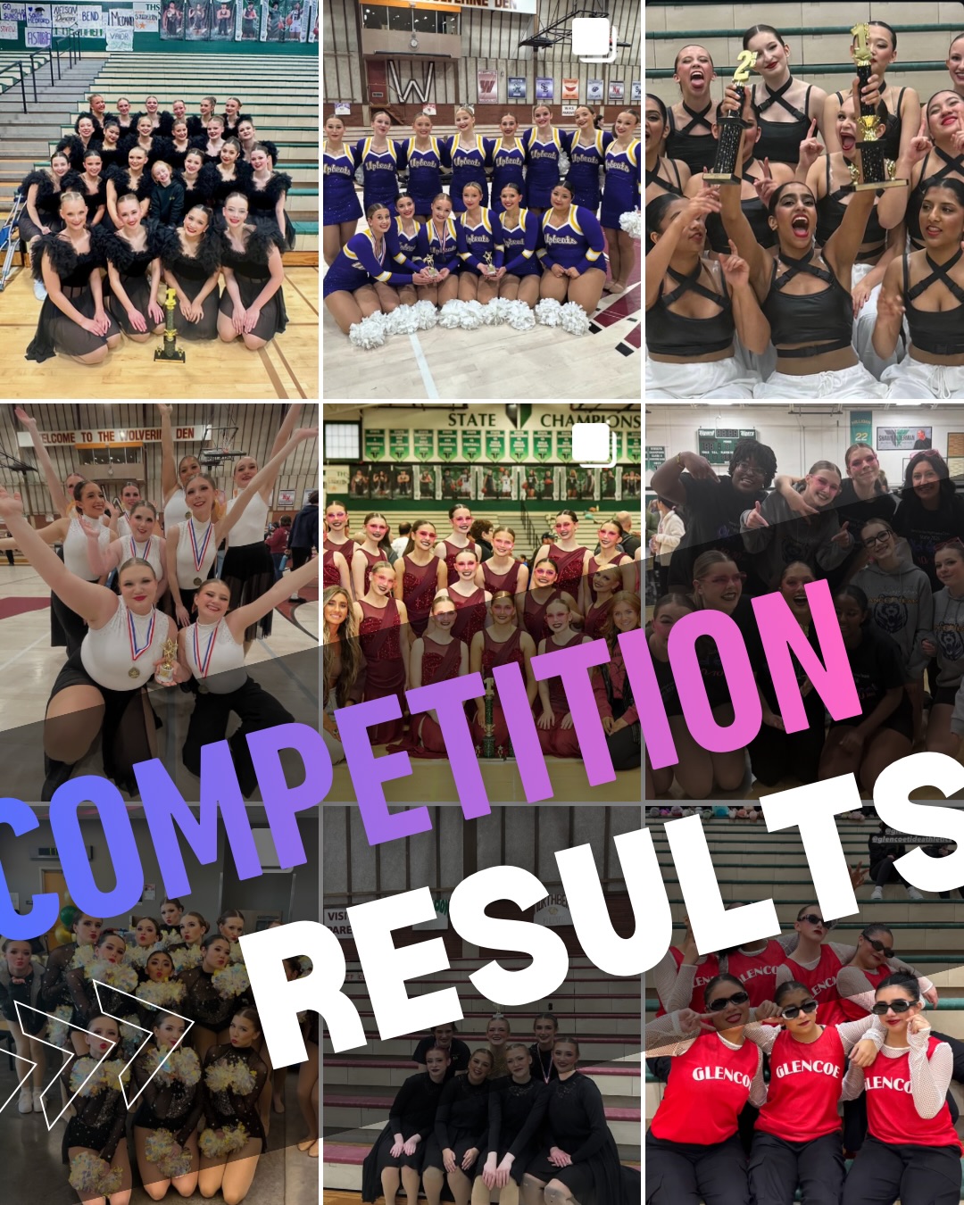 Congratulations to all the teams who competed this past weekend 🏆
Another exciting weekend of dance and another week closer to state!
#statszn #competition #results #danceteam #DDCA