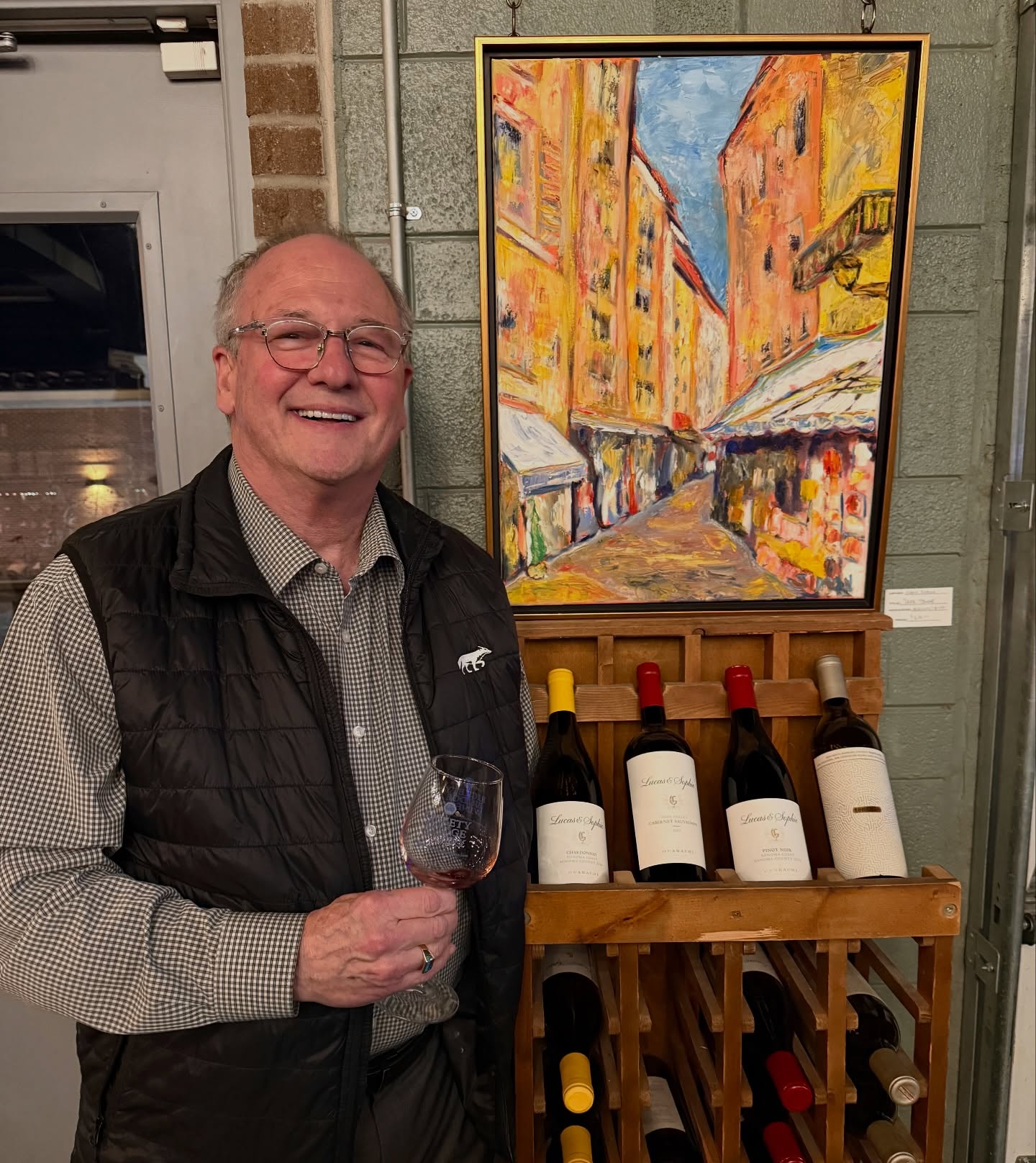 Checking out my art “Old Towne” Nice, France at the @thebrewerskettle wine tasting
Happy Valentines Day 💘
🎨🍷
#winetasting #supportlocal #artshow @uptownehighpoint #oilpaintings