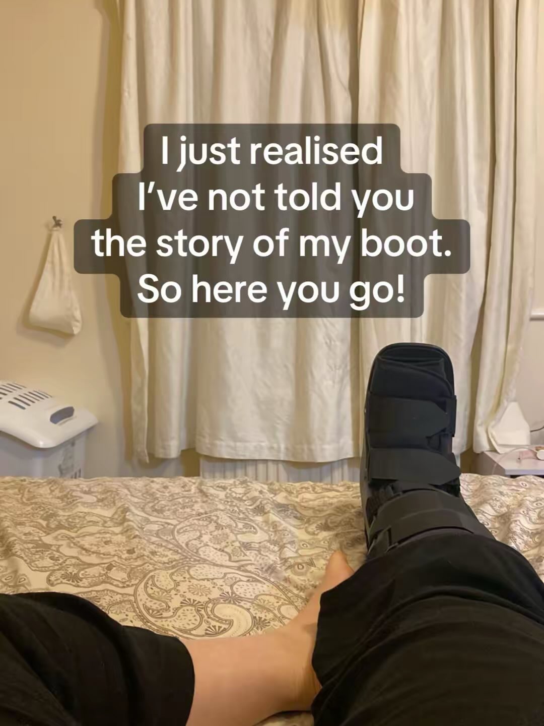 How I accidentally joined the Achilles injury club.
No marathon.
No extreme sport.
Just ✨me✨ being me.
Here’s how I ended up in the boot.
#achillesinjury #injury #bootlife