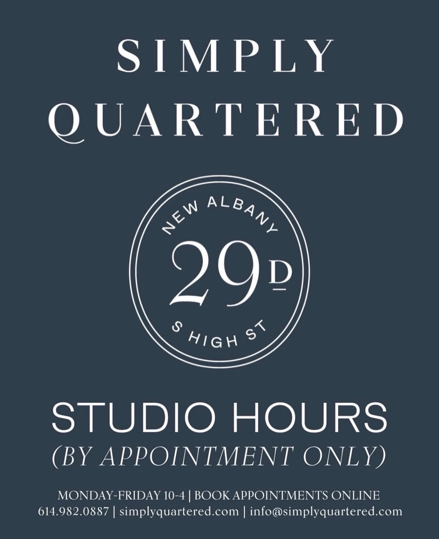 Studio appointments can be booked online at simplyquartered.com. Whether you’re sourcing hardwood, natural stone, custom rugs, or a timeless stair runner, we’ve got you covered. Visit the link in our bio to schedule your consultation. #flooringdesignstudio #hardwoodfloors #timeless-flooring #newalbanyohio #simplyquartered
