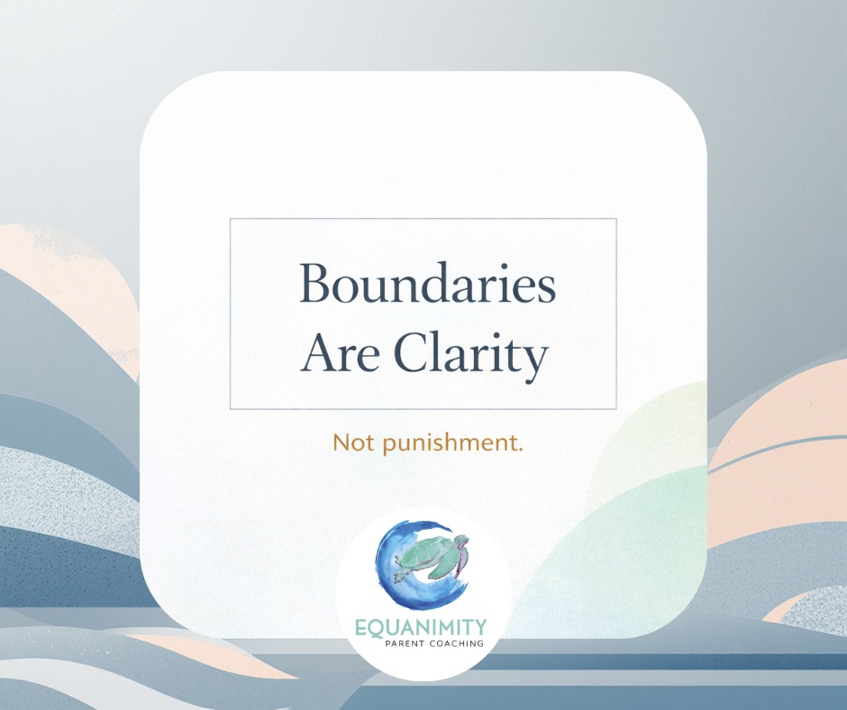 Boundaries aren’t punishment. They’re clarity.
Values-based boundaries support accountability while preserving dignity and emotional safety within the family system.
Share with a parent who may be struggling with boundaries. Consider booking our 4-Week Boundaries Intensive Course (See Link in Bio)
#HealthyBoundaries #FamilyValues #EquanimityParentCoaching