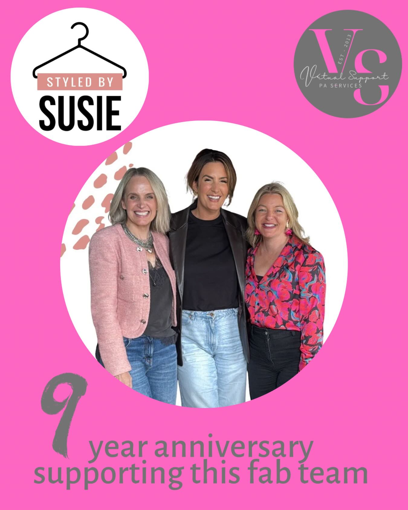This year marks nine years of supporting Susie, Kim, Fiona and the incredible Styled By Susie team and what a journey it’s been.
Nine years of growth, evolution, ideas, launches, events, content, admin, planning, problem-solving and plenty of behind-the-scenes magic.
Working long-term with a client is something I never take for granted. To be trusted for nearly a decade, to support a business as it grows and adapts, and to become part of the wider team is such a privilege.
Susie has built an inspiring business and community, and I’m so proud to have played my part behind the scenes, keeping things organised, supporting the team, and helping everything run smoothly.
Here’s to nine amazing years and many more to come
#StyledBySusie #WorkAnniversary #ClientLove #VirtualAssistantLife #womeninbusiness