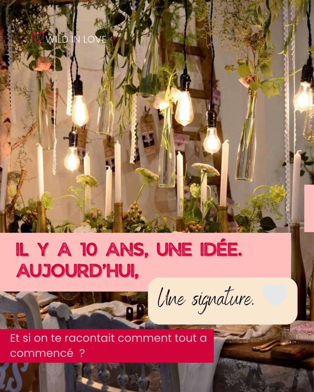 Il y a 10 ans, le Wild In Love est né d’une conviction simple :
👉 Offrir à tous les futures marié(e)s, un mariage qui leur ressemble vraiment.
Depuis, une chose n’a jamais changé :
placer l’émotion, l’humain et la confiance au cœur de l’expérience.
Le Wild In Love, c’est une vrai experience humaine.
C’est ressentir.
Se projeter.
Se sentir compris(e) et rassuré(e) que tu sois un(e) futur(e) marié(e) ou que tu sois exposant(e).
Si tu recherches des prestations de qualité pour ton mariage ou bien que tu veux vivre une vrai exéprience en tant qu’exposants, alors tu es exactement au bon endroit. 🤍
📍 Rendez-vous au prochain Wild In Love les 3 & 4 octobre à Strasbourg ainsi que les 17 & 18 octobre à Muhlouse.
✨ Ton histoire commence peut-être ici.
#mariage2026 #wildinlovefestival #inspirationmariage #alsacefrance #strasbourgfrance