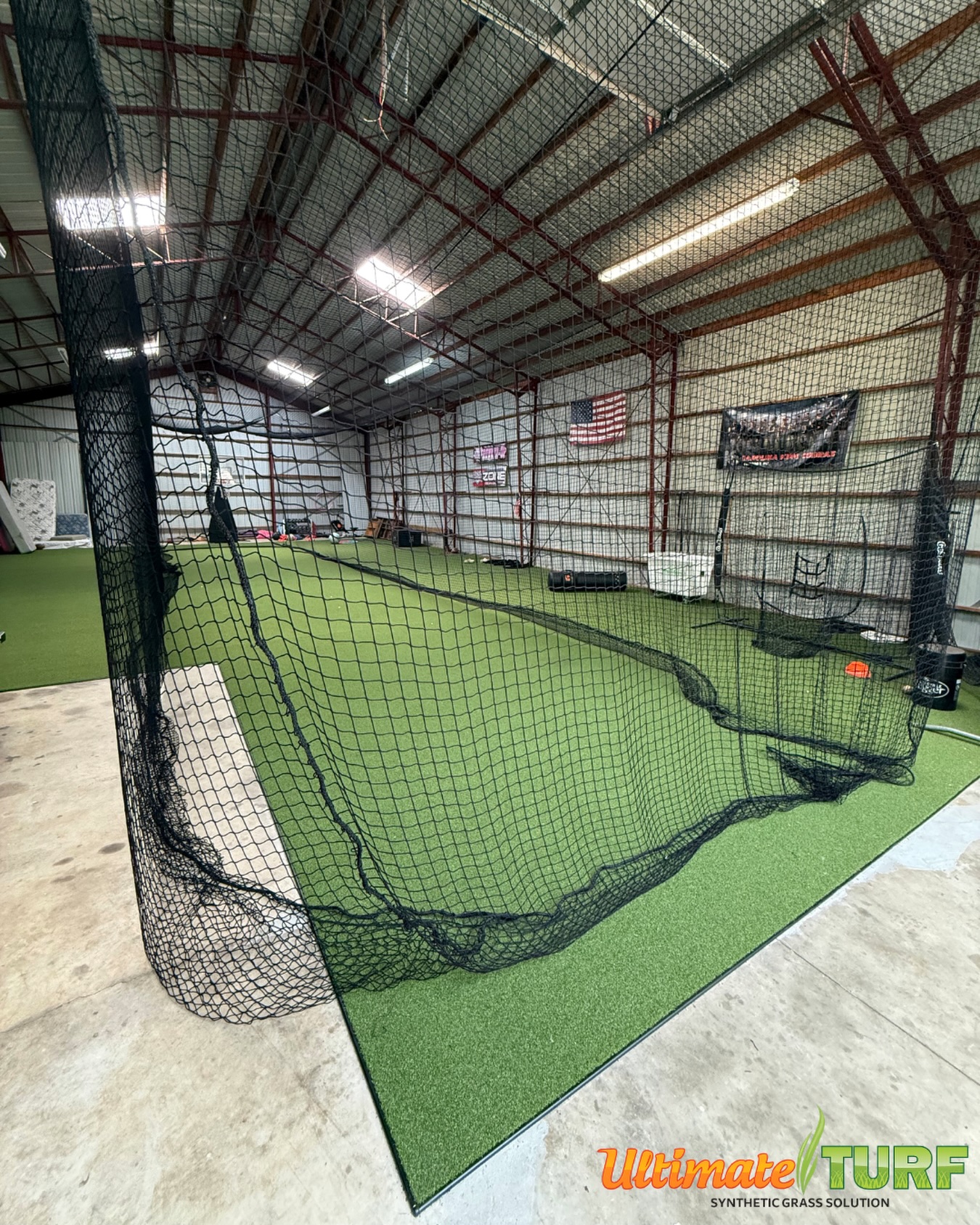 From a concrete shop floor to an indoor batting cage right at home ⚾️
Clean install, solid base, and a space built for real reps. Always cool bringing these setups to life.
#UltimateTurf #BattingCage #ArtificialTurf #CharlotteNC #MooresvilleNC