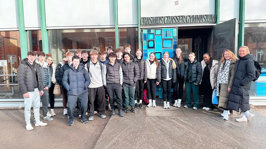 Day 3: PE/German students got to visit a German grammar school, and were taught how to play the Germany’s much loved sport Handball. They got a tour of the school, made lots of new friends and had an experience to remember. Vielen Dank @erasmusgrassergymnasium for your wonderful hospitality #maximisingpotential #authenticlearningexperience