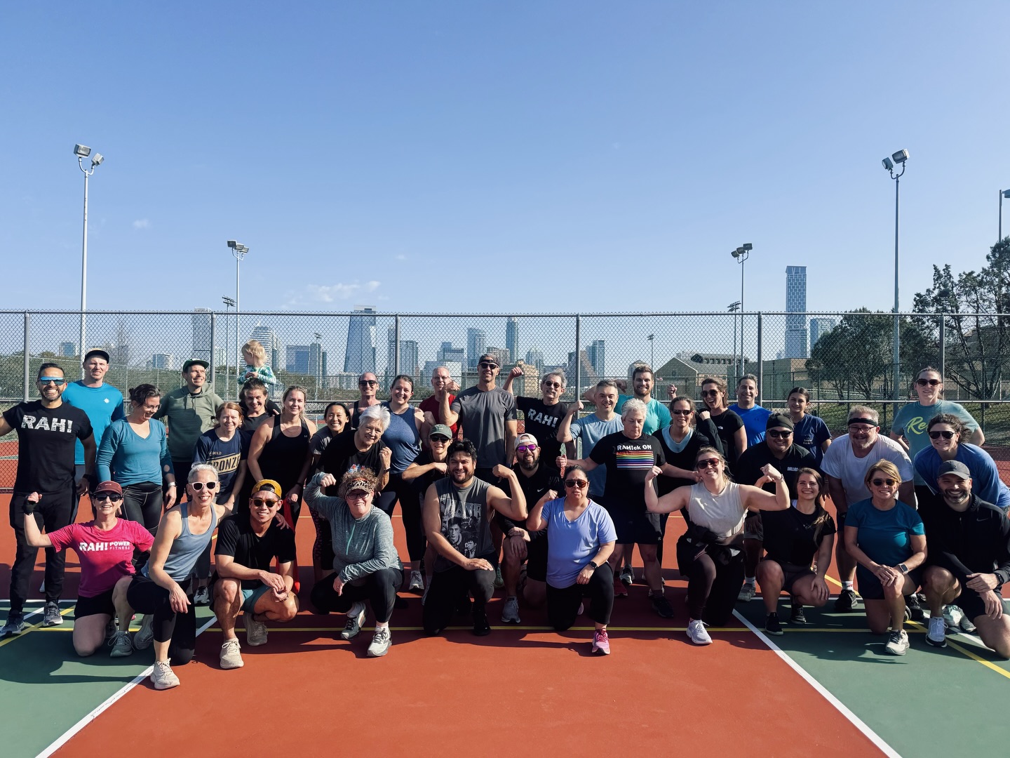 Thanks @relay.mov for hosting us today! When the vibes vibe they vibe. ☀️+ 🏋🏽 + 🏃🏻♀️😅= POWER! RAH!