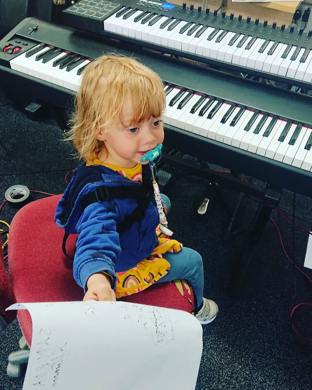 'This needs a re-write Daddy'