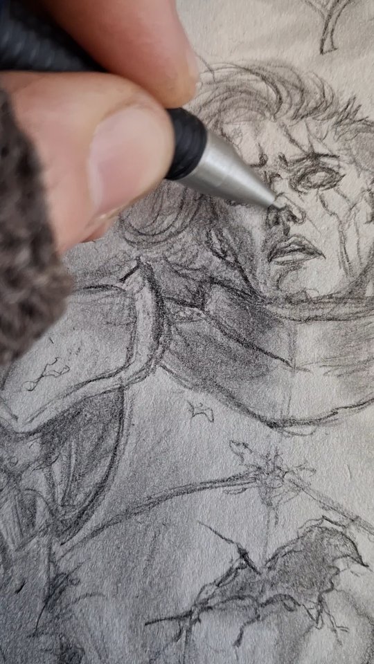 Holy moly, episode 5 of @knightofthesevenkingdomstv was no joke! Fuelled by an amazing piece of writing and cinematography, I just had to pick up my pencils to draw something that could capture what I felt.
It was a challenge to myself, not having drawn human anatomy for a while. I hope it does the show, along with my own work justice.
Do you think I should color this one, or leave it b/w?
#knightofthesevenkingdoms #inspired #pencilartworkโ๏ธ