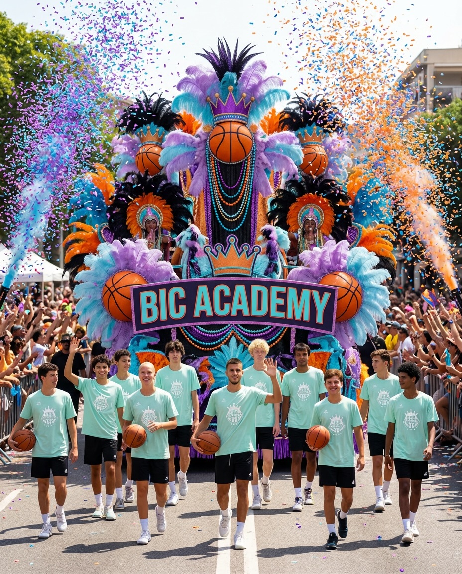 Calma… ninguém apareceu assim para o treino 😅🎭
Foi a IA que decidiu entrar no modo Carnaval hoje — e nós alinhámos na brincadeira.