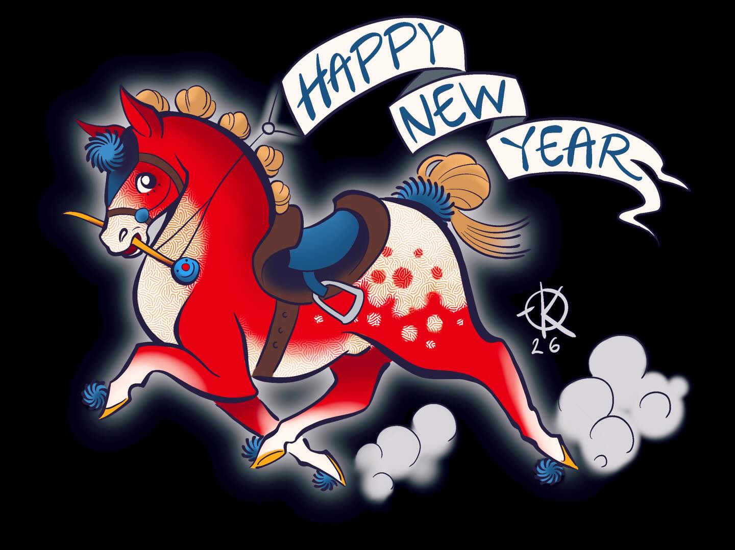Happy Lunar New Year 🧧🐴🔥 Enter the year of the fire horse, how awesome x3 💥💥💥💥💥❤️🔥🇨🇳 Here’s to a great new year!