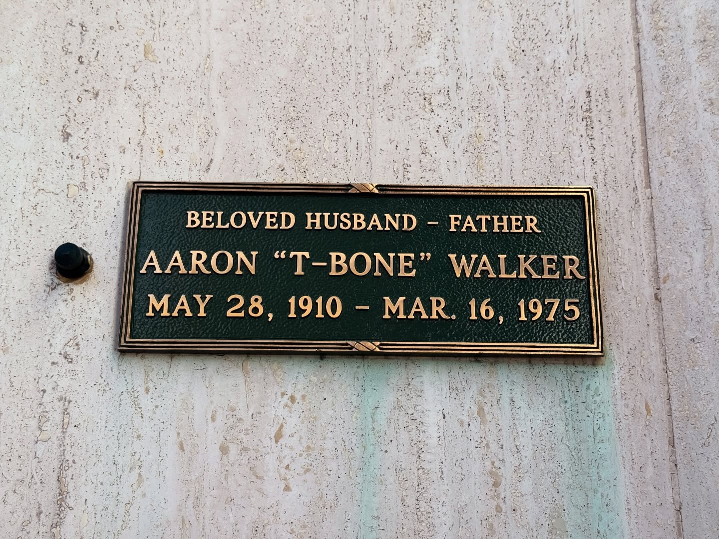 Update from our last Inglewood video: T-Bone Walker’s marker has been replaced. T-Bone was an innovator of blues music, and Rolling Stone ranked him among the greatest guitarists of all time.
.
#blues #guitarist #famousgraves #cemetery #inglewood
