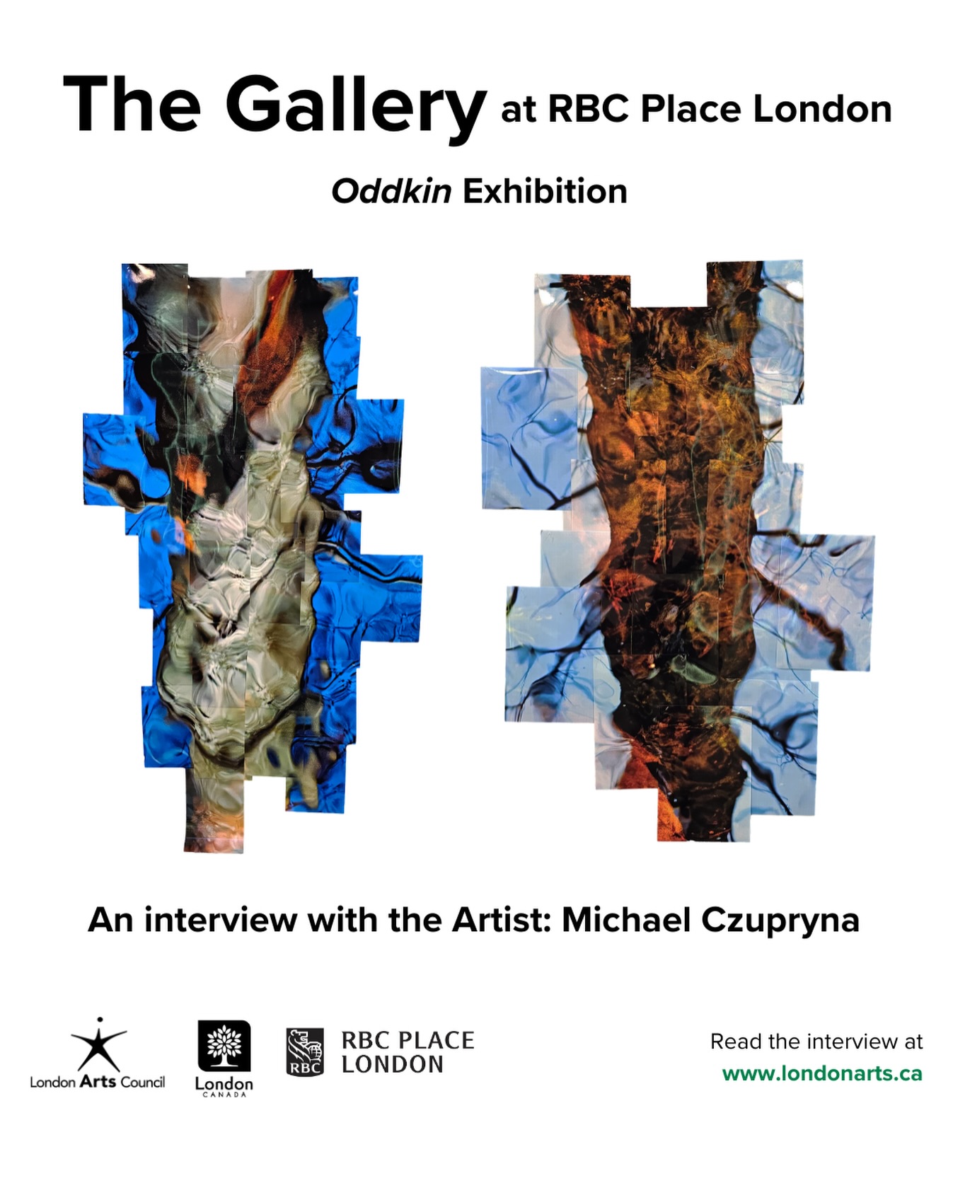 Michael Czupryna is a lens-based artist working in London, Ontario, creating images inspired by nature. A recent awakening has drawn his attention to the forest, in particular, trees and water. This perspective has been developed through lived health experiences, the pandemic, and learning that trees contribute directly to human well being, while also forming a seemingly intelligent ecosystem. 🌳
Writings by Donna Haraway, “Staying with the trouble: Making kin in the chthulucene” influenced Michael’s perspective on his own experiences - specifically Haraway’s concept of seeing nature as our kin, inspiring him to name these portraits “Oddkin.”
Oddkin is on now @rbcplacelondon. Visit the link in bio for more details, including our interview with Michael. 📸
Upcoming visitation times:
Feb. 18 (9:00am - 5:00pm)
Feb. 19 (9:00am - 8:00pm)
Feb. 20 (9:00am - 2:00pm)
Feb. 26 (11:00am - 9:00pm)
Feb. 28 (5:00pm - 9:00pm)
Mar. 2 (10:00am - 4:00pm)
Mar. 3 (9:00am - 4:00pm)
Mar. 4 (9:00am - 2:00pm)
#LdnOnt #LdnArtsCouncil