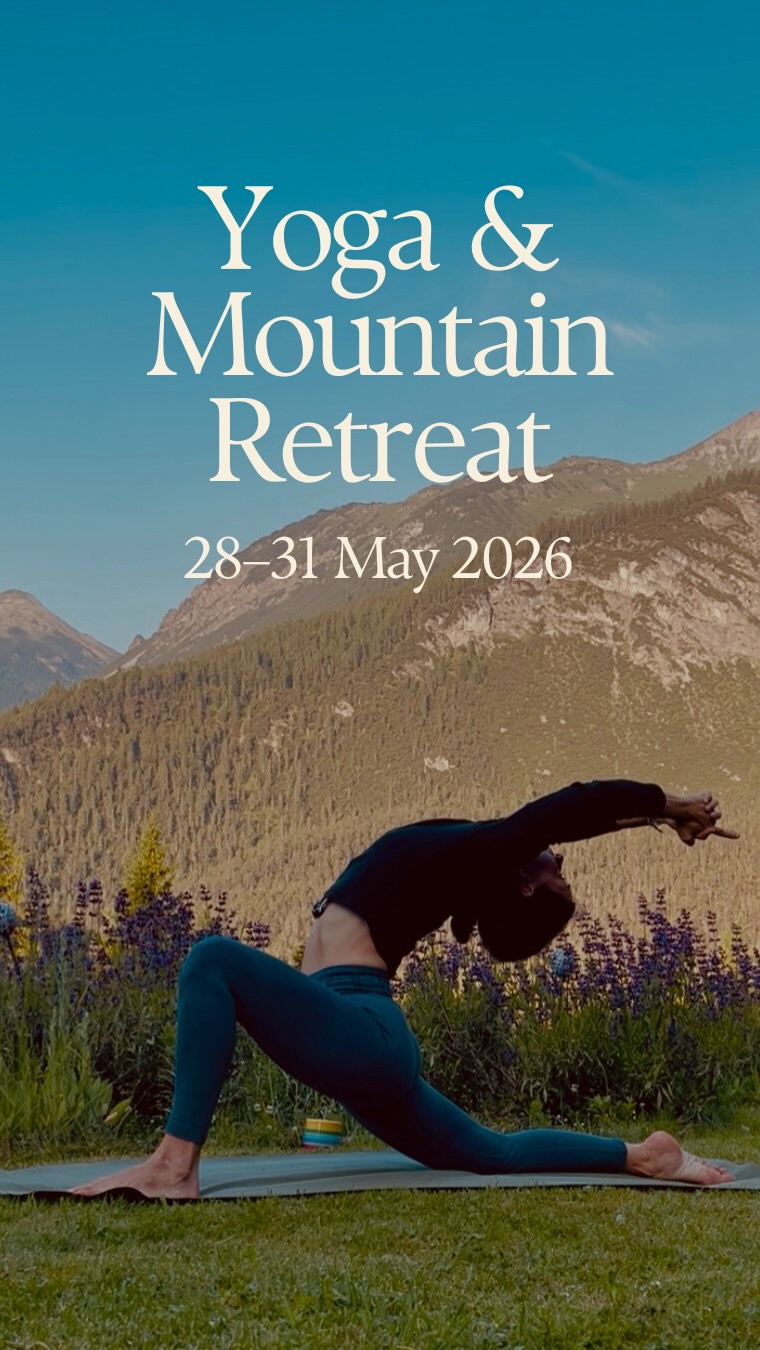 Join us in the heart of the Alps as we move, breathe, and unwind together - coming home to yourself.
Click the link in my bio to join the retreat 28-31 May 2026
#homeiswherethemountainsare #mountainretreat #yogaretreat #cominghometoyourself #alps