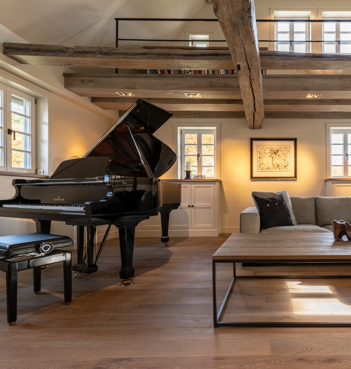 Where History Feels Like Home 🤍
Some homes aren’t just renovated – they’re reawakened.
This 19th-century farmhouse carries generations of stories within its walls. Instead of erasing its past, we chose to elevate it. The original beams remain proudly in place, the aged wood floors still whisper of earlier days – yet the way we live inside this space is beautifully modern.
Soft lighting, seamless transitions between rooms, thoughtful craftsmanship, and subtle technology upgrades bring ease into everyday life without disturbing the home’s character.
It’s a delicate balance: honoring heritage while creating comfort for today.
Old soul. New chapter.
Because true luxury isn’t about perfection – it’s about authenticity.
#DesignInspiration #InteriorDesign #CountryHouseStyle #HeritageHomes #InteriorArchitecture #EquestrianLiving #HomeDesign #FarmhouseRenovation #CreativeSpaces #JannetButzinger #BerluxMedia