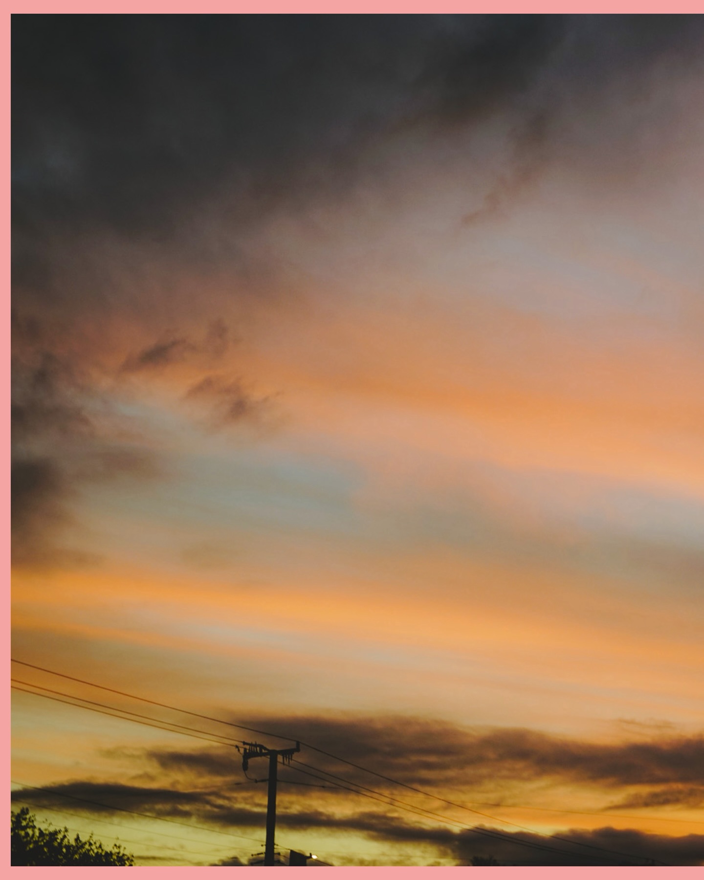 Valentine’s Day sunset 🧡