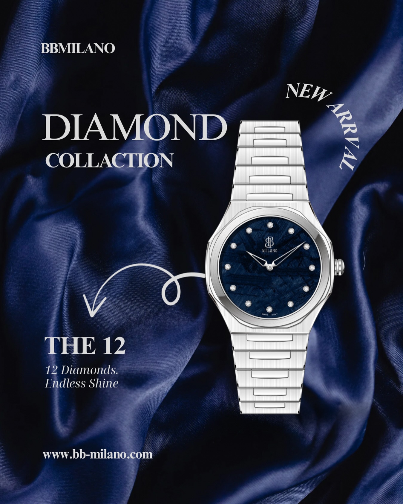 12 Diamonds. One Signature Look.
Designed to shine in every shade.
📍 Available in Dubai
🚚 Same day delivery
📩 DM to choose your color
#dubai🇦🇪 #watches #bbmilano #explorer