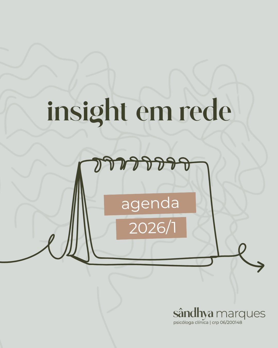 trazendo oficialmente o insight em rede pra agenda de 2026. dei vida a esse projeto ao longo do ano passado e foram experiências gostosas demais.
agora temos preparada a agenda do próximo semestre :)
quem se interessar, manda mensagem que respondo com muito prazer 🫶🏼