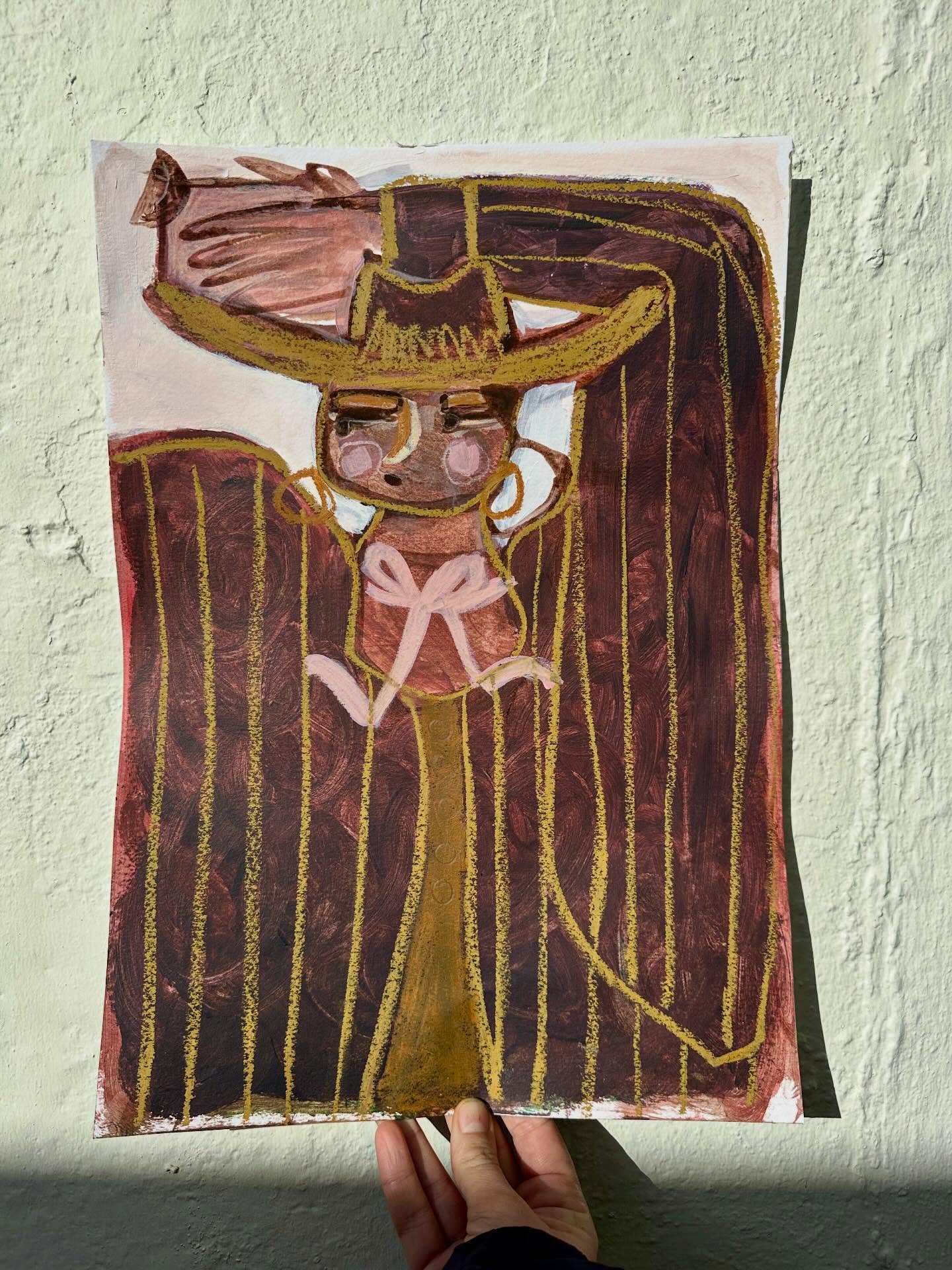 The sun came out and Lukey boy released a new song, thank god.
I decided to go to the beach and practice some quick sketches, which felt so nice as I haven’t drawn outside for weeks. It felt almost like spring. Drawing real moving objects forces you to be quick and not overthink things, which helps when I feel a bit blocked.
I also drew this cow gal yesterday. She will also be dropping next week alongside my mini series :))
Hope you enjoyed the sunshine 🌞
•
#cowgirlartwork #cowgirlpainting #cowgirlstyle