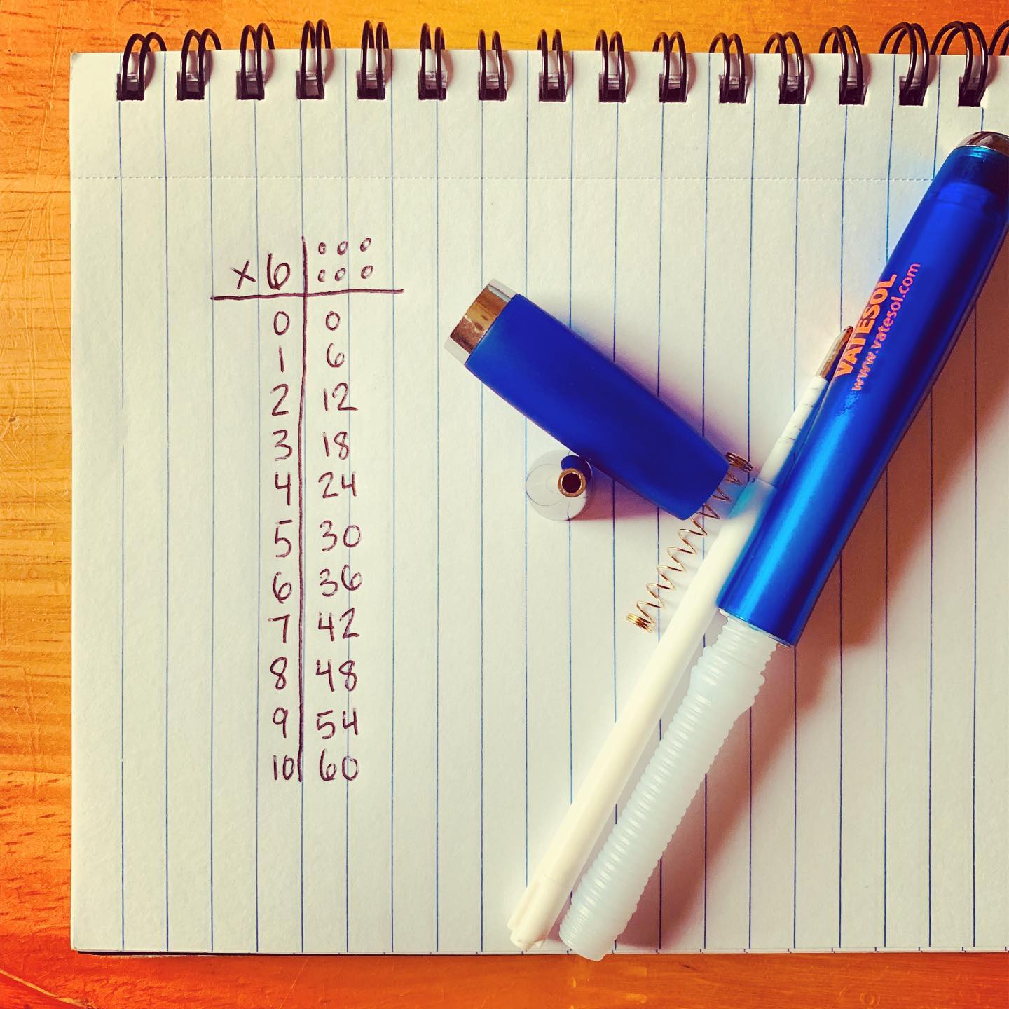 Practice your perfect multiplication T-charts with the Pen Mechanic Challenge, that is, IF you can get the pen back together! #fastfacts #realkids #realkidsplay #vatesol #tesol #steam #stem #homechallenges #challenge #mechanic #kidsathome