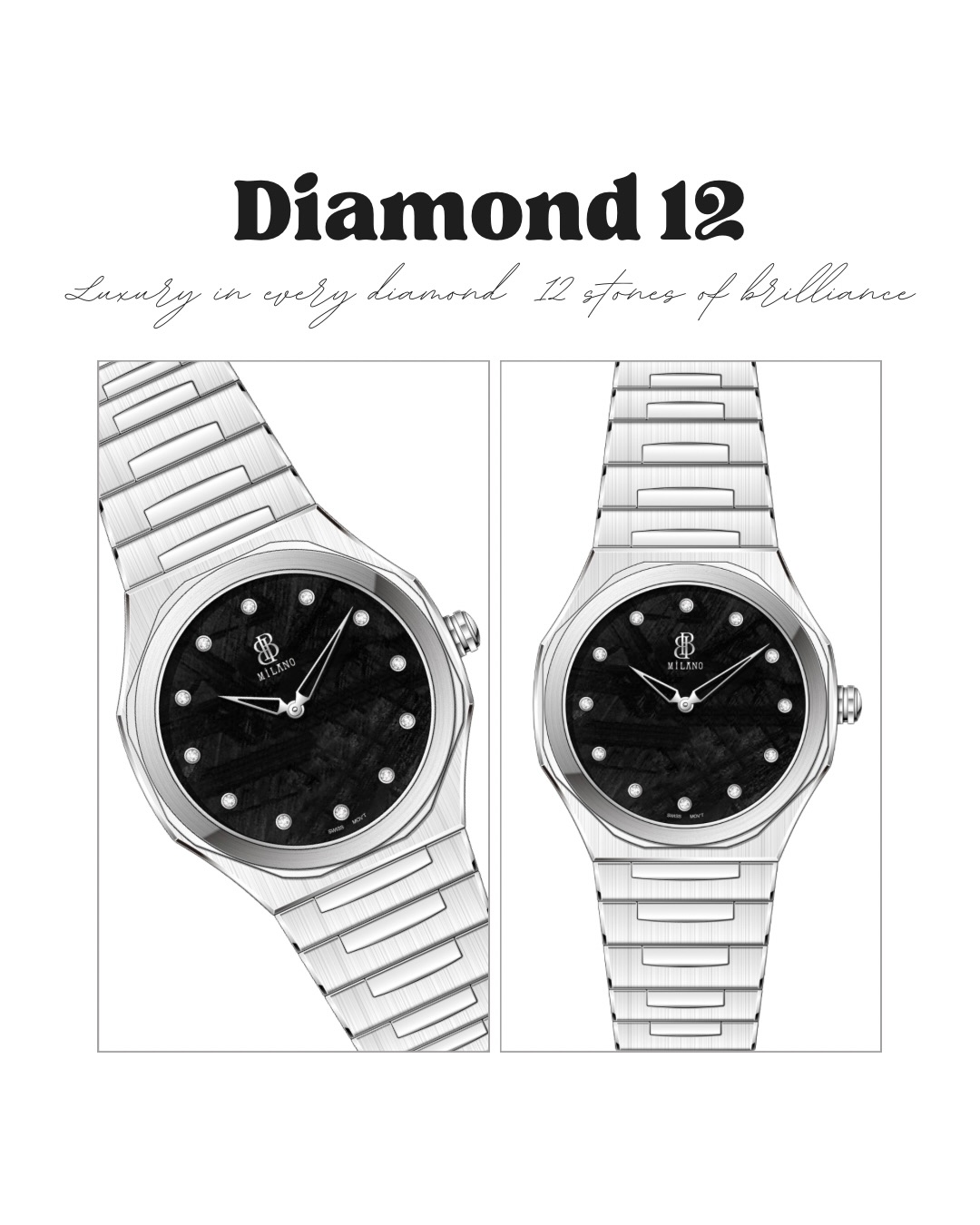 💎 THE 12 Collection is here
12 Diamonds. One Signature Look.
Designed to shine in every shade.
📍 Available in Dubai
🚚 Same day delivery
📩 DM to choose your color
#dubai🇦🇪 #womenswatches #luxuryfashion #explorar