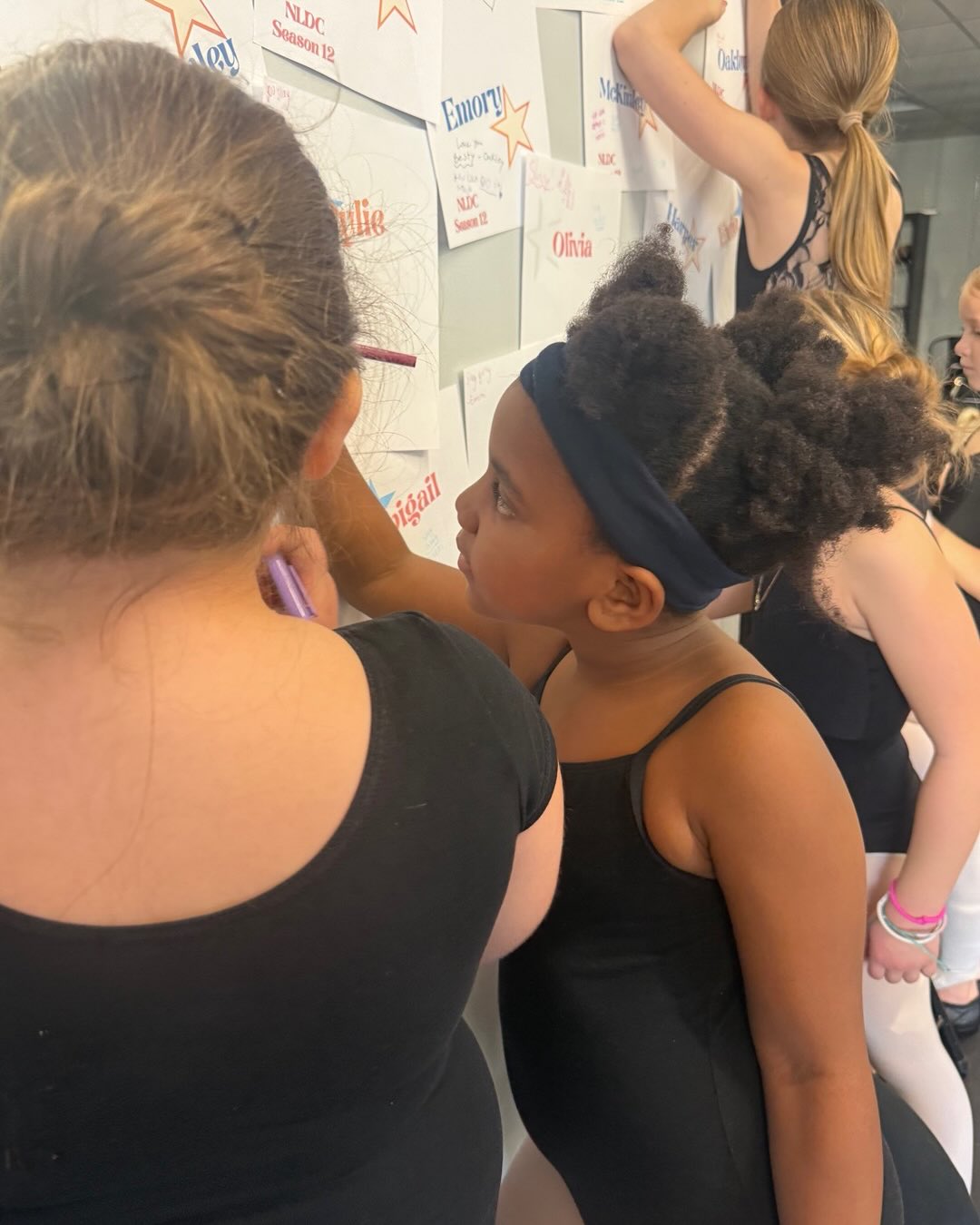 ASH Pep Rally for our first competition of the season ❤️
In the middle of rehearsals they took a break to write notes to one another.
Encouragement. Bible verses. Little reminders “you’ve got this” and “I’m proud of you.” They painted clothes pins with uplifting messages to “clip” onto other dancers at comp this weekend.
We’re so proud of them, not for just how they dance but for how they care for each other.