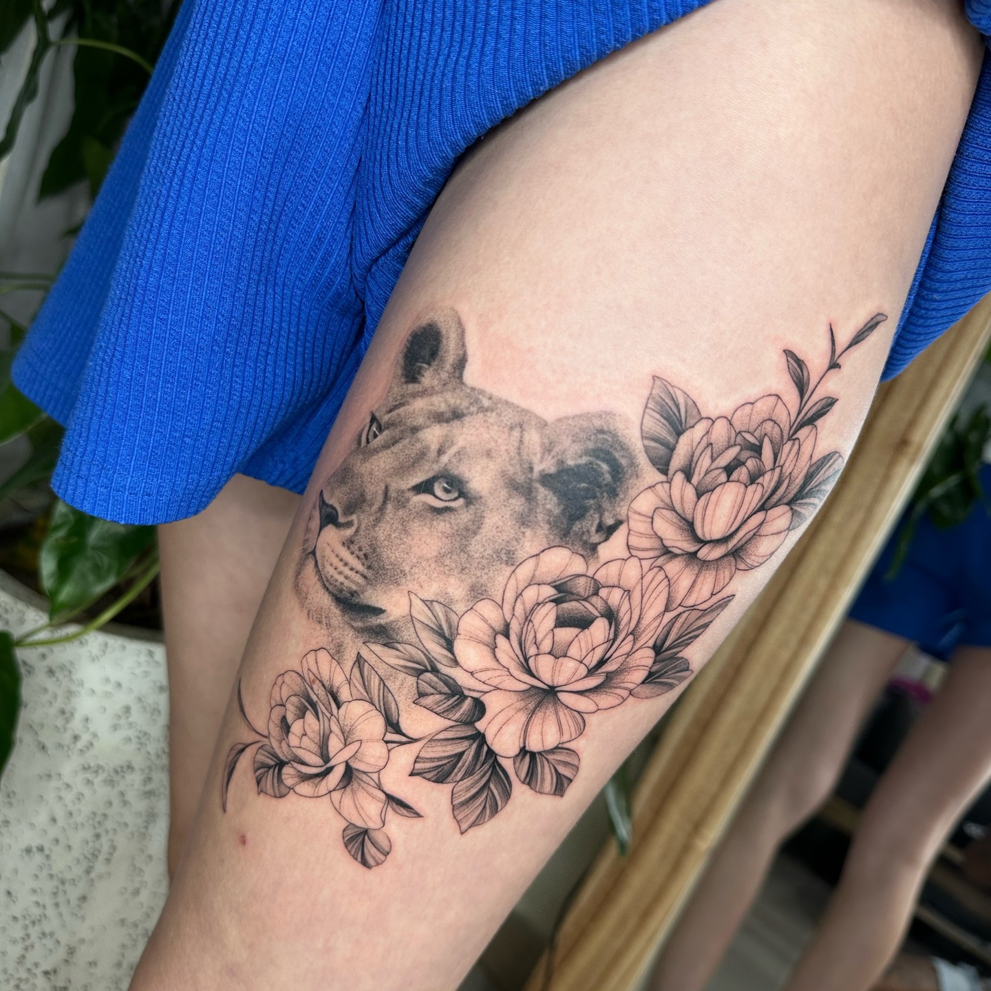 Detailed single needle realism tattoo Limited space available Dm us for booking and inquiries @saltytattoostudio #tattoo #fineline #tatts #realism #singke needle