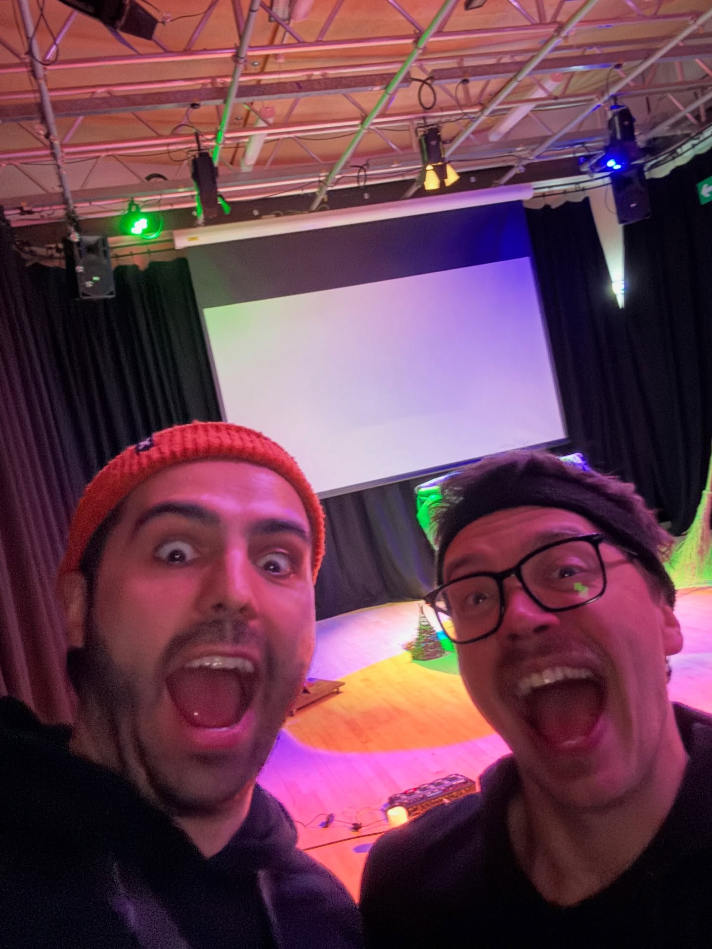 THANK YOU TAUNTON!
A wonderfull final date of Edy Hurst’s Wonderfull Discoverie of Witches in the Countie of Himself with the folks at @brewhouselive - thanks for everyone who came along through the rain!
Also thanks to José at @pigeontalkcomedy for excellent tech support on the night.
And with that, the tour of Witches is done. What stated as the leftovers of my degree show in the garage turned into my most ambitious, complicated and meaningful show I’ve made. I’ve got to work with incredible folks and go to amazing places across the UK.
I don’t know if this is the final ever show for Witches (if you’d like Vengaboys and Lancashire witch trials near you hey I’m open) but it really feels like a milestone to be at the end of a tour that start around October 2024.