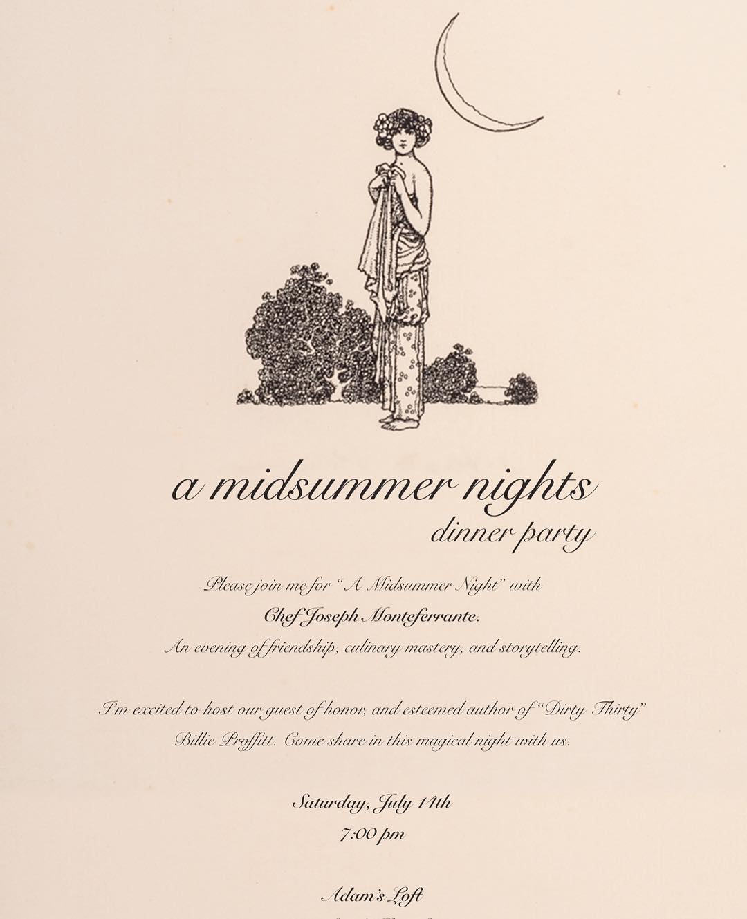 This summer was @missproffitt’s first reading of #dirtythirtybybillieproffitt, put on by the amazing @simmonsmurphy.
🙏🏻♥️📖🖋
#amidsummernights #party