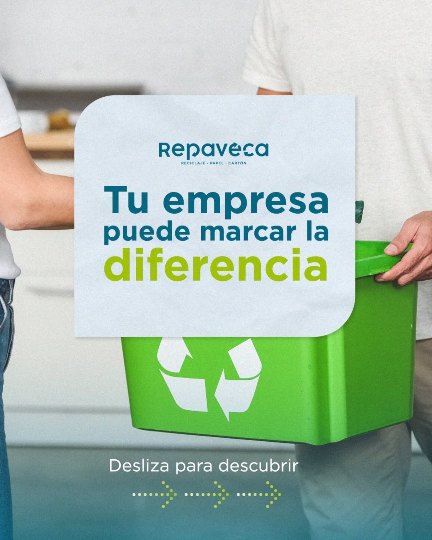 En Repaveca llevamos la solución hasta tu empresa✅
te entregamos una caja ecológica para que tu equipo deposite papel y cartón de forma correcta, ordenada y responsable.
Reciclar en la oficina no solo reduce residuos, también fomenta una cultura sostenible y convierte acciones diarias en impacto positivo para el país 🌱
📦 Nosotros nos encargamos de recibir y gestionar tu reciclaje de manera adecuada.
📍 Zona Industrial Palo Verde, calle 2 de La Industria
📲 Contáctanos:
Master: 0212-2516010 | WhatsApp: 0414-1211479
www.repaveca.com.ve/contacto
#Repaveca #Reciclaje #Venezuela #PlantaRecicladora #Ecoamigable ReciclajeVenezuela tipsdereciclaje ReciclajeEnCasa