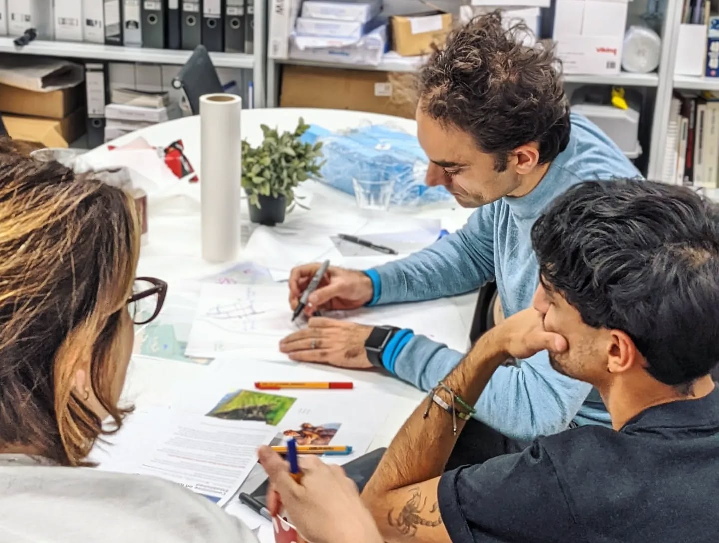 Sharing ideas at concept stage!
#stanesbyarchitecture #foodexchange #nineelms #studioculture #conceptdesign #architecturalsketching